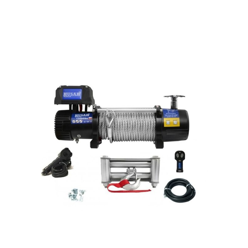 Elektrivints HUSAR BST12000LBS trossiga 24v