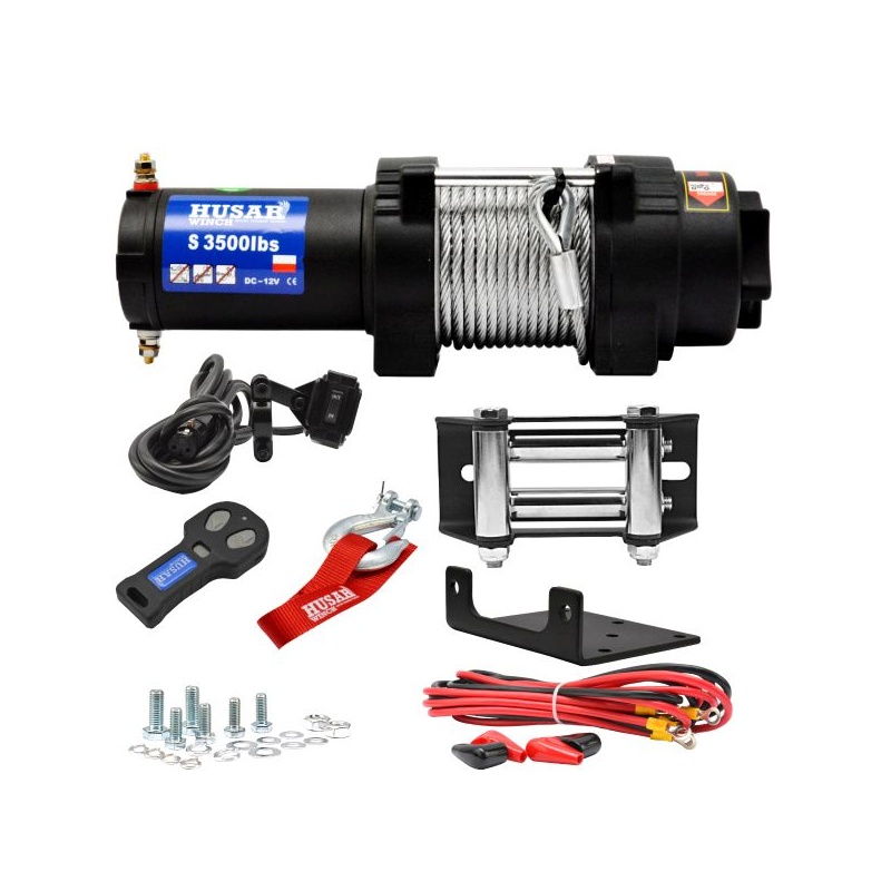 Elektrivints HUSAR BSTS3500LBS trossiga 12v