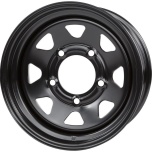 Dotz 4x4 Extreme dark Black 8x16 5x127 ET-20 CB71,6