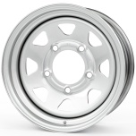 Dotz 4x4 Dakar Silver 6x15 5x139,7 ET0 CB110